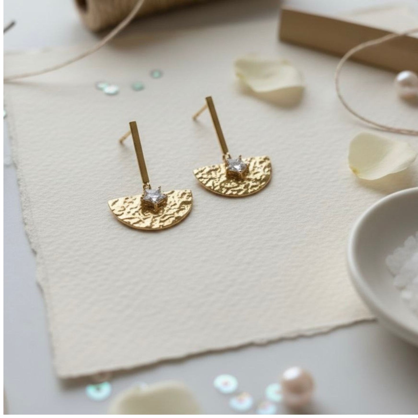 Luna Star earrings