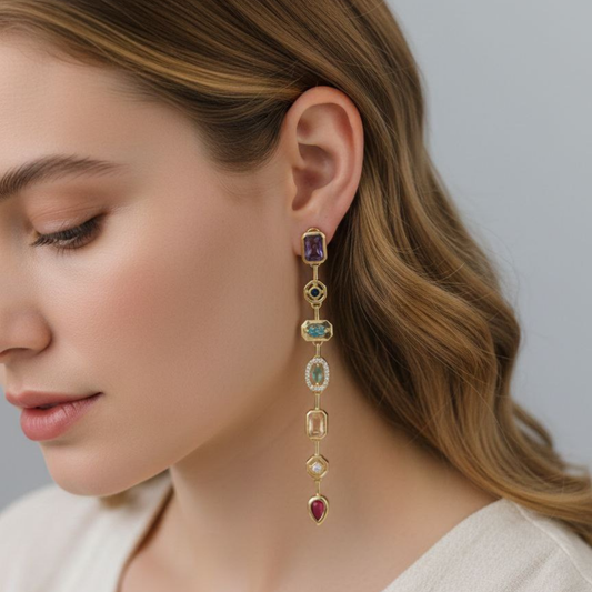 Amara Gem Earrings
