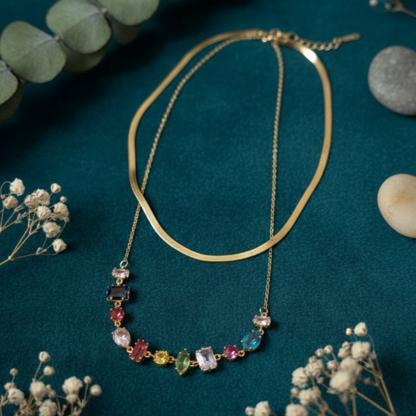 Aurora Crystal Necklace
