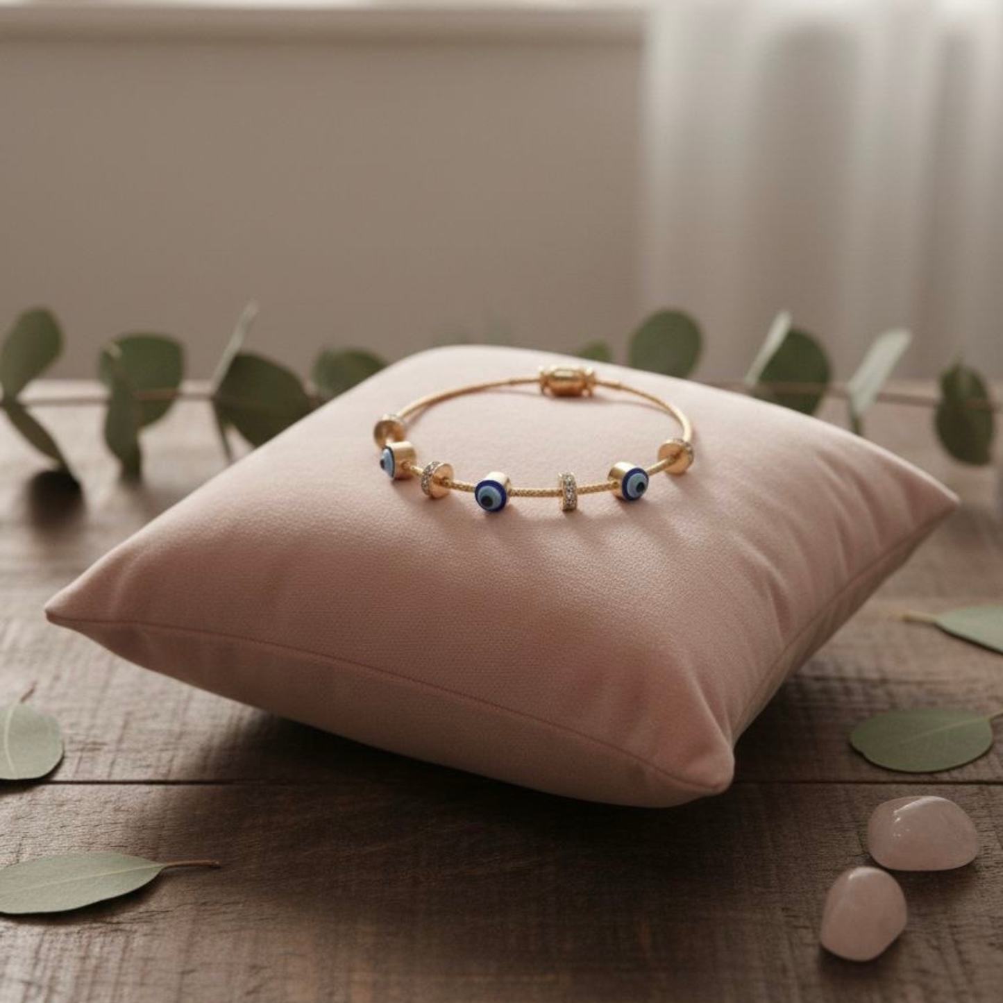 Classic Evil eye bangle bracelet