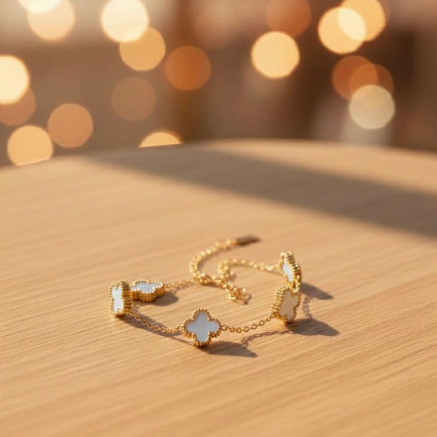 Fortune leaf bracelet