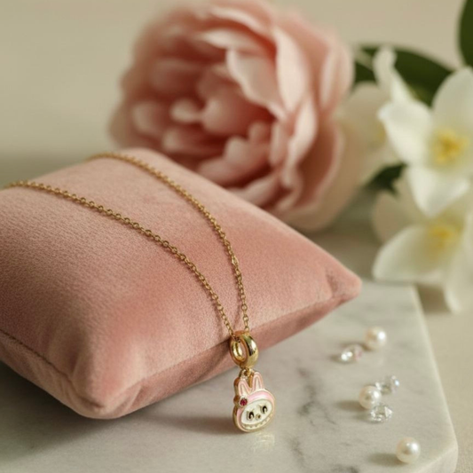 Labubu love Necklace