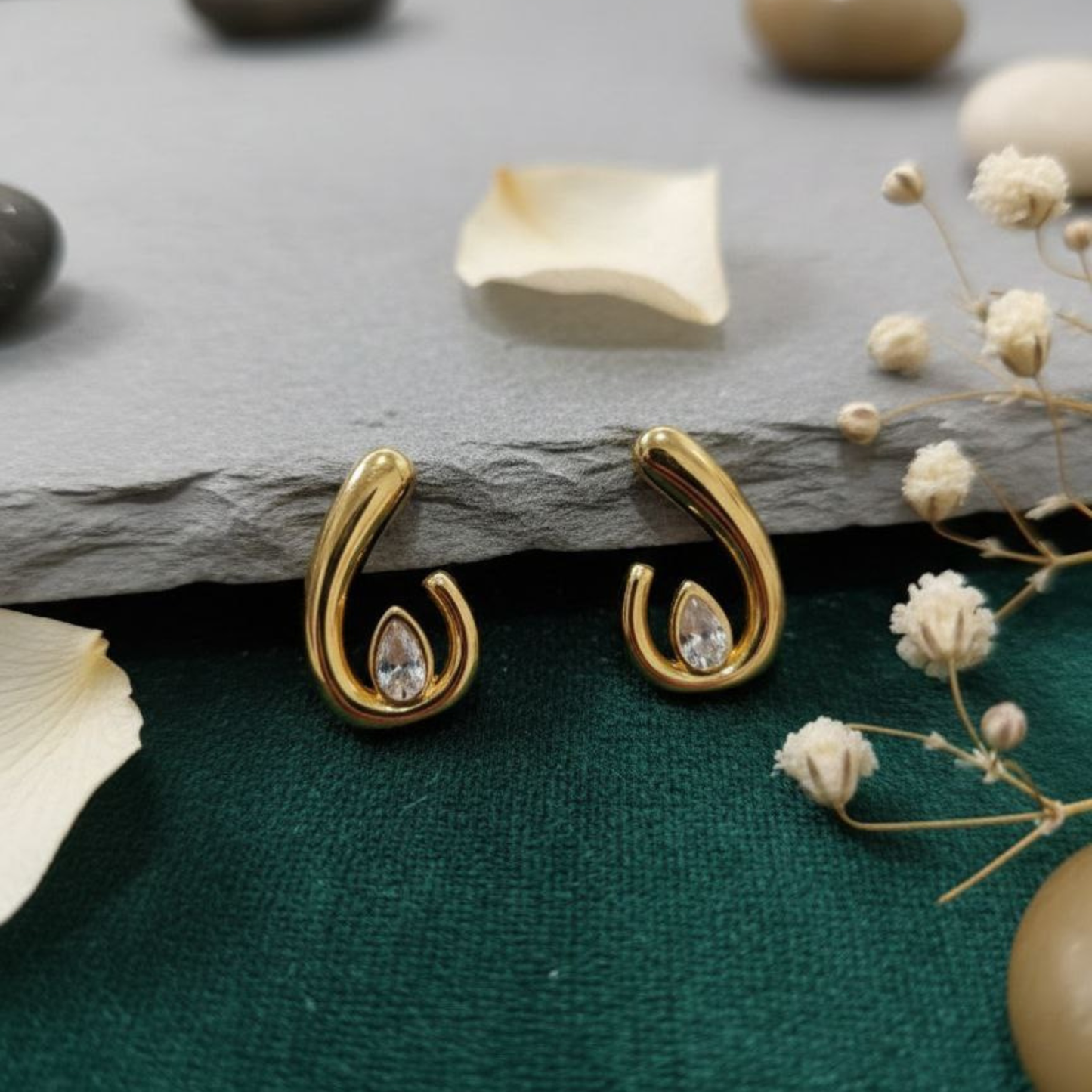 Flow Teardrop Earrings