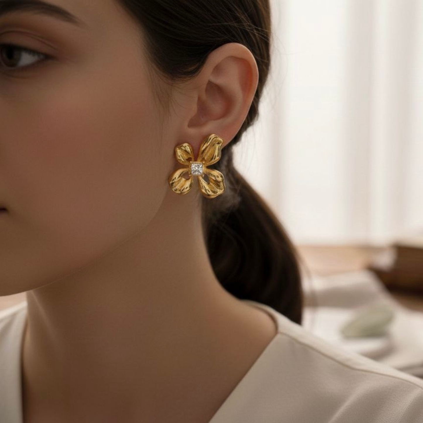 Flora dazzle earrings