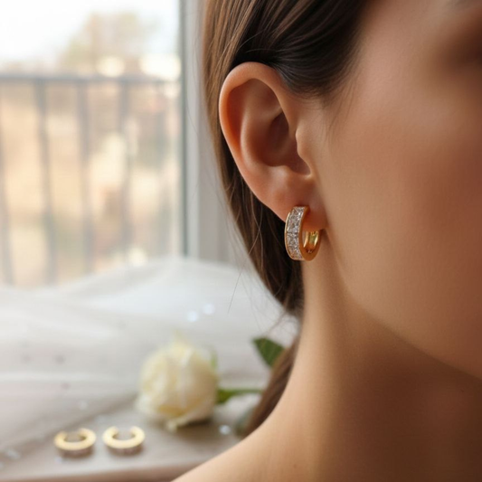 Stella hoop Earrings