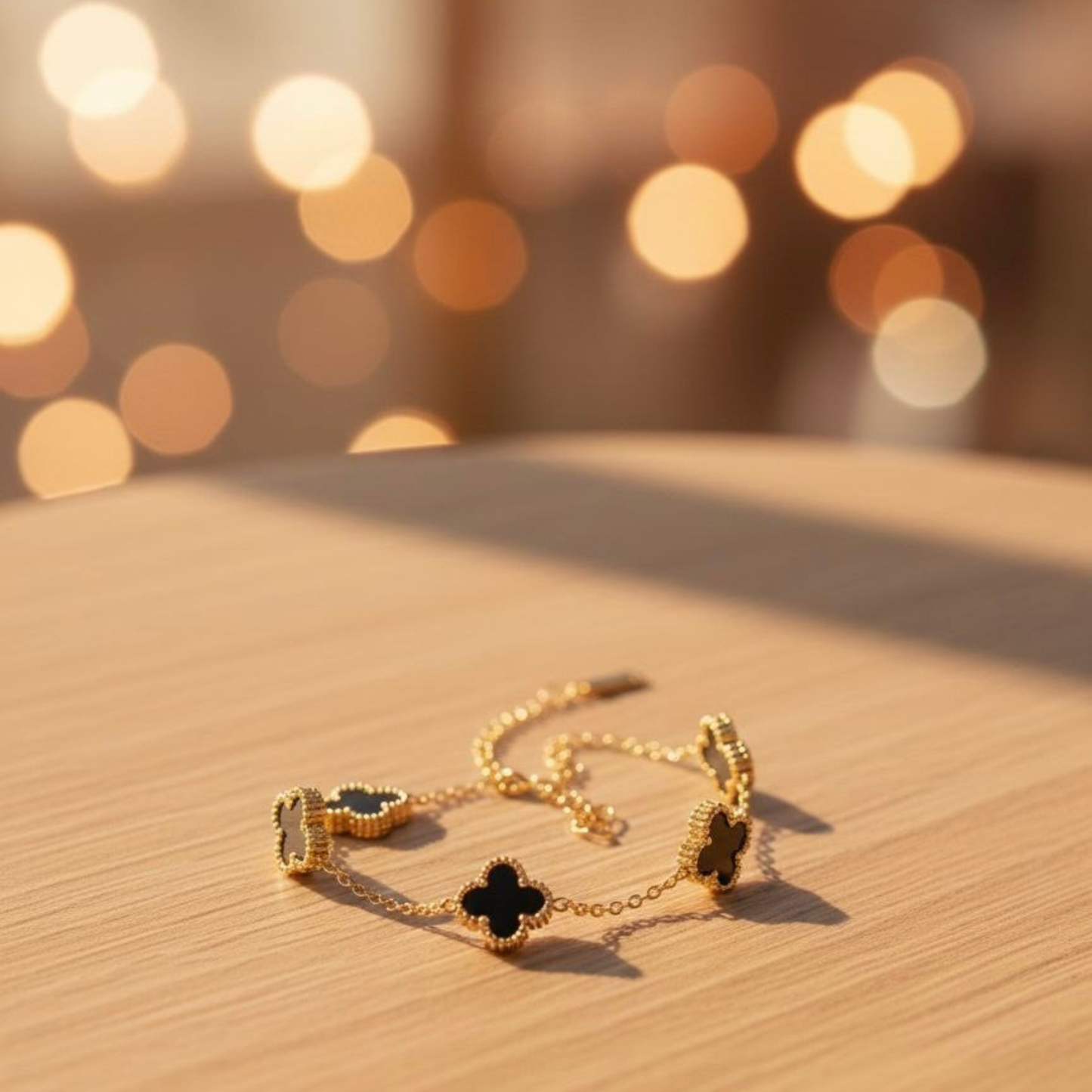 Fortune leaf bracelet