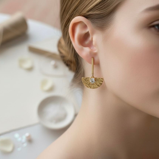Luna Star earrings