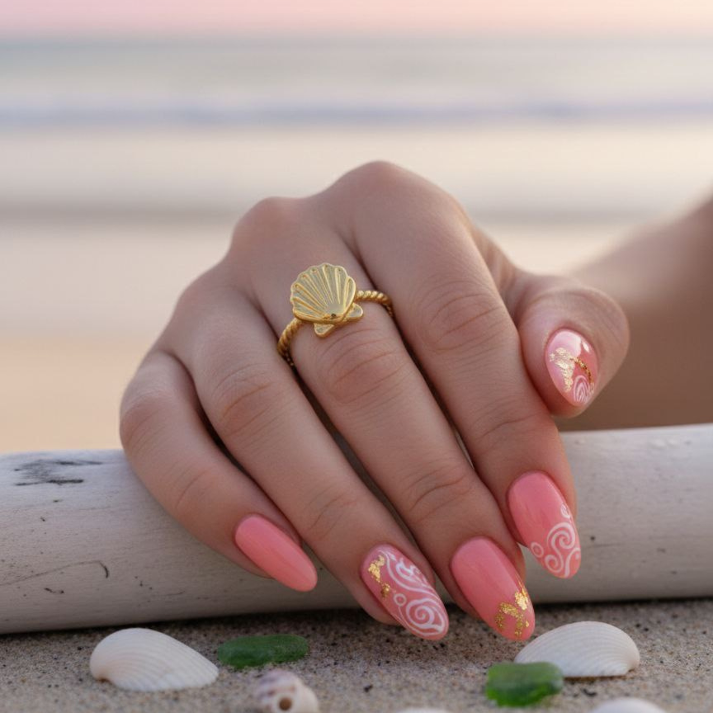 Petite Shell Ring
