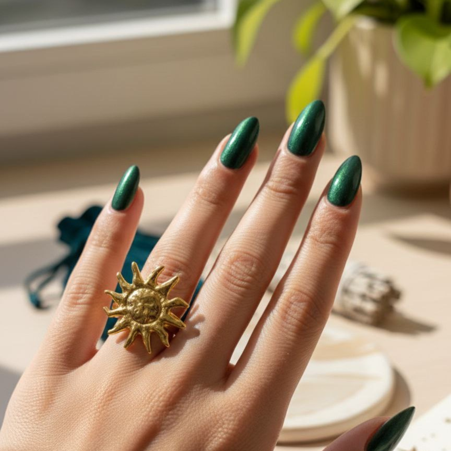 Solar Bloom Ring