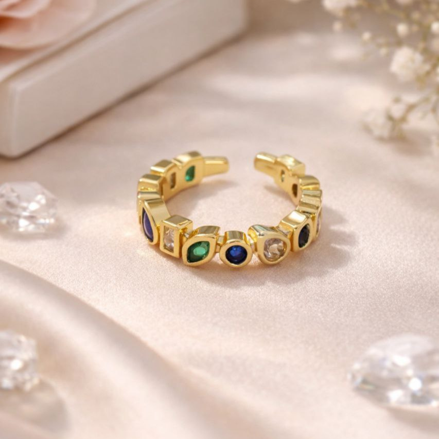 Aurora Gemstone Ring