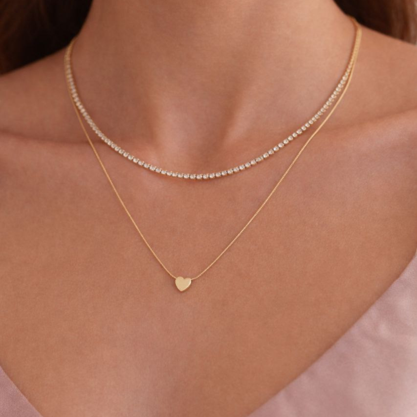 Celeste Duo Glow Necklace