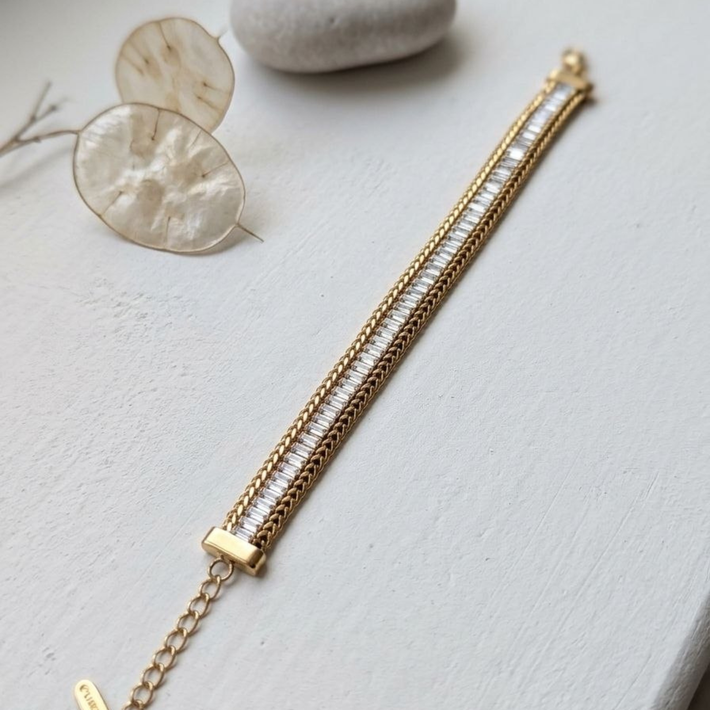 Classic Gold Tennis Bracelet