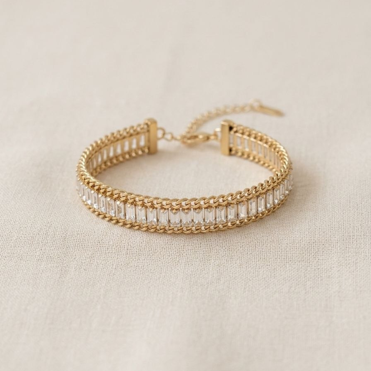 Classic Gold Tennis Bracelet