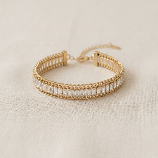 Classic Gold Tennis Bracelet