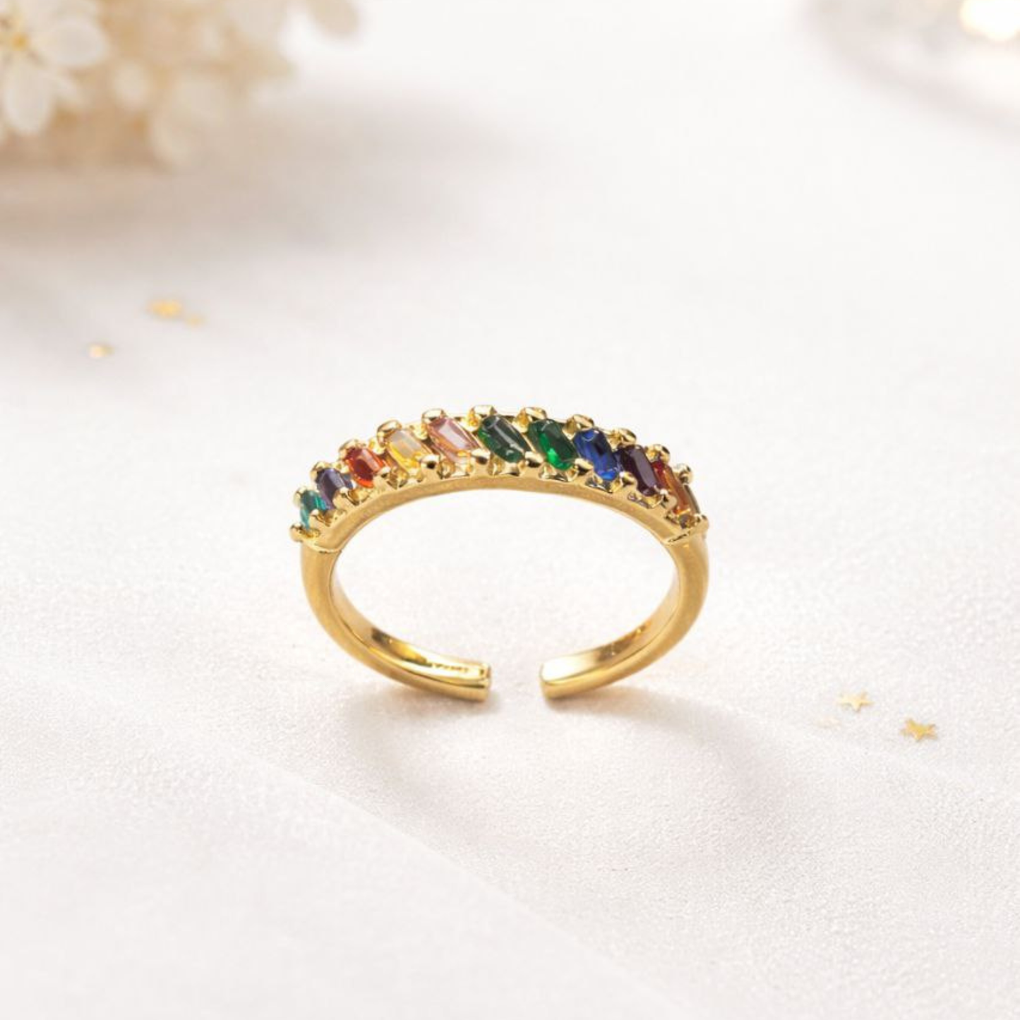 Iris Gold Ring