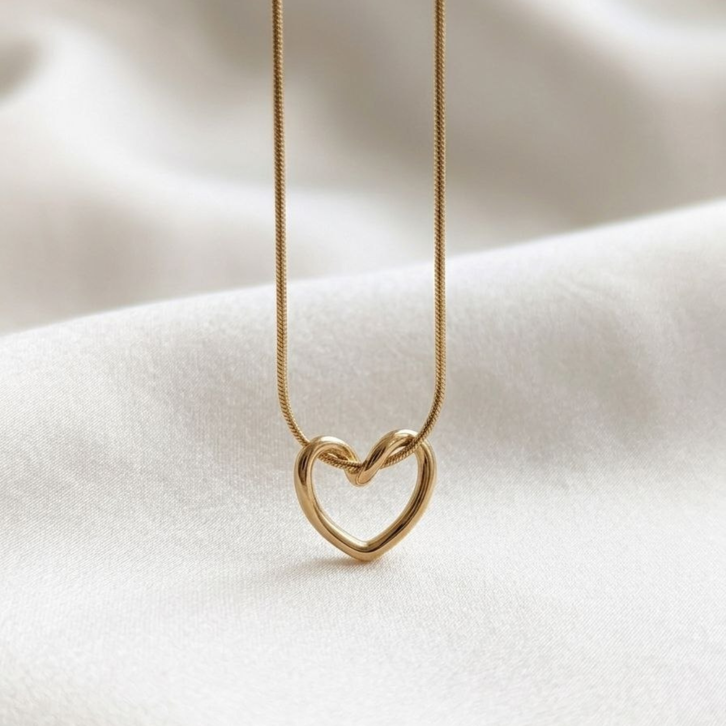 Linked Heart Necklace
