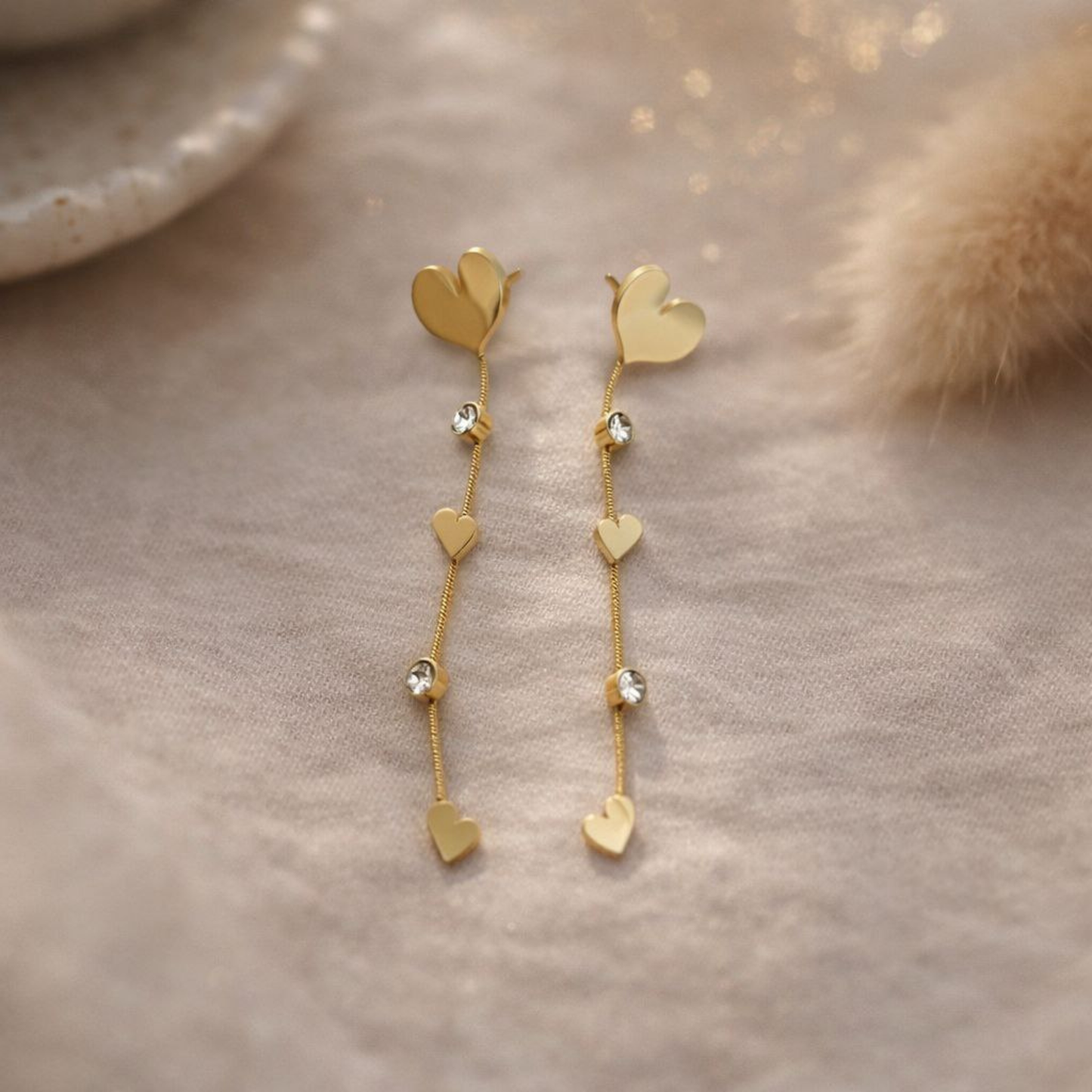Love Chain Danglers