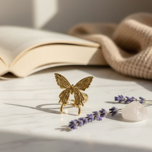 Regal Butterfly Ring