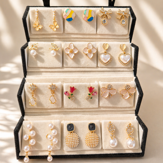 Korean Earrings Box