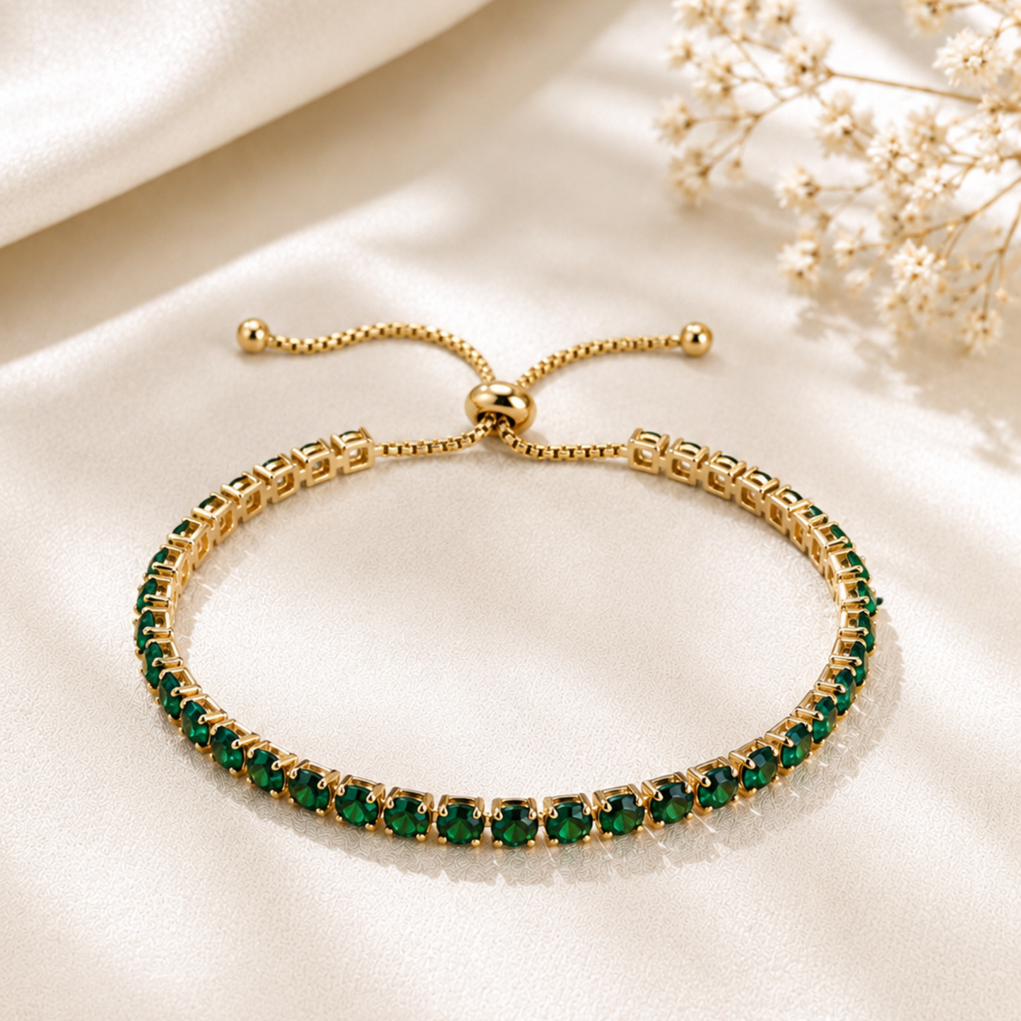 Emerald Muse Bracelet